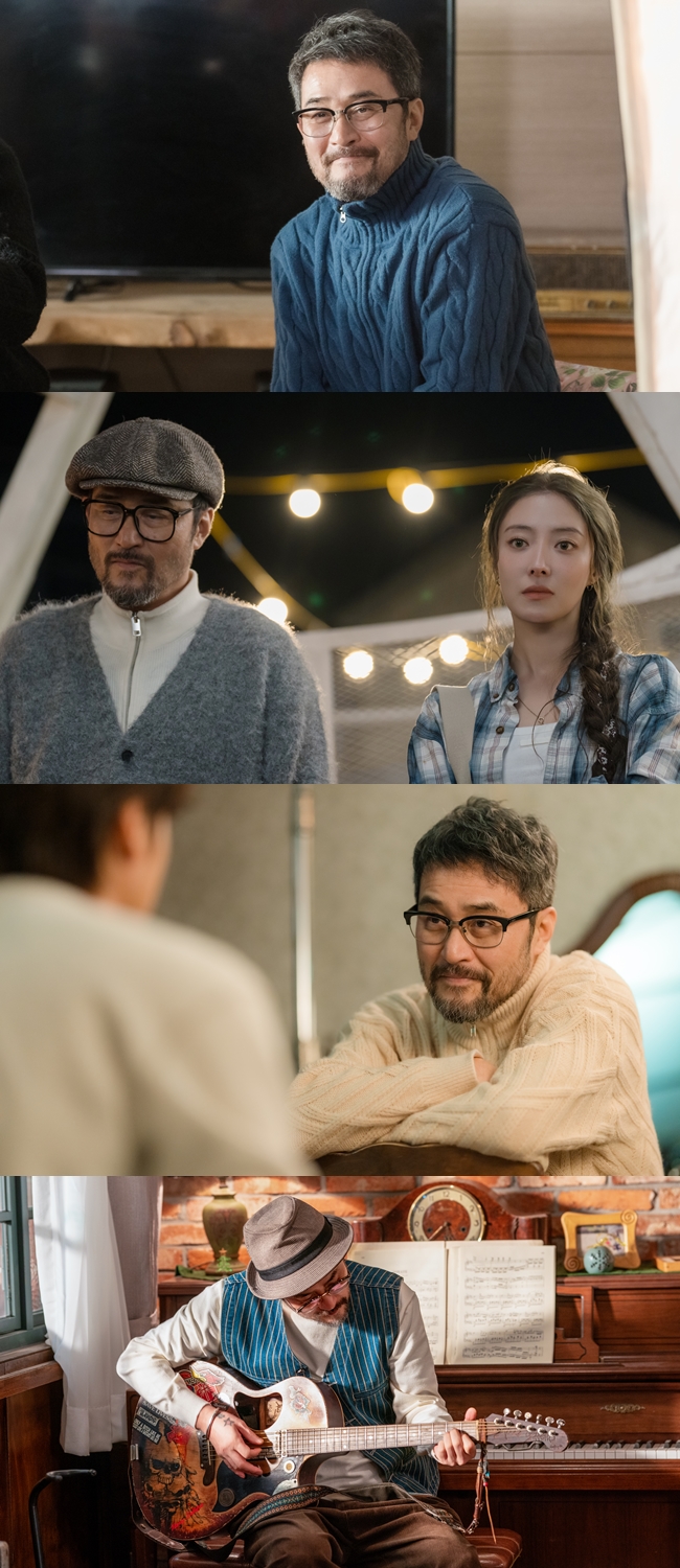 최민수, 대체불가 배우의 위엄…거리 두기 부녀 케미란 이런 것('모텔캘리')