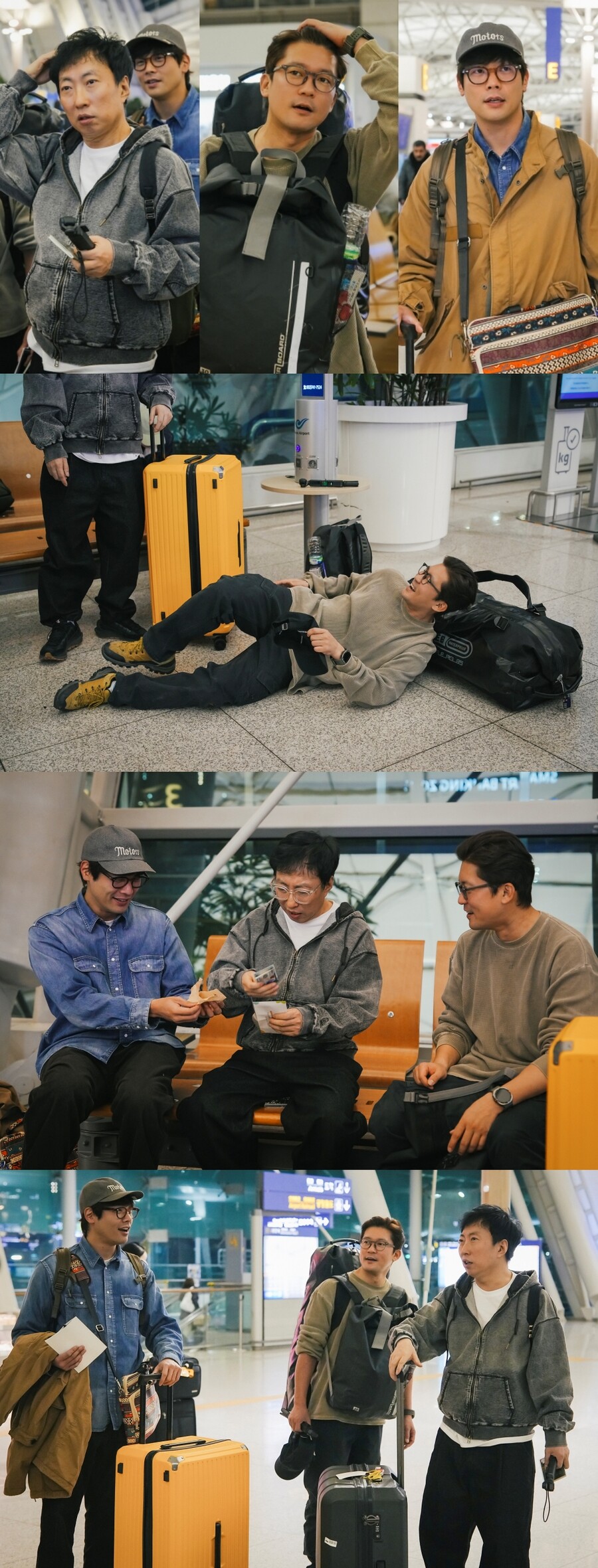 'MBC 퇴사' 김대호, 3일전 르완다로 떠났다…공항 바닥에 벌렁('위대한 가이드')