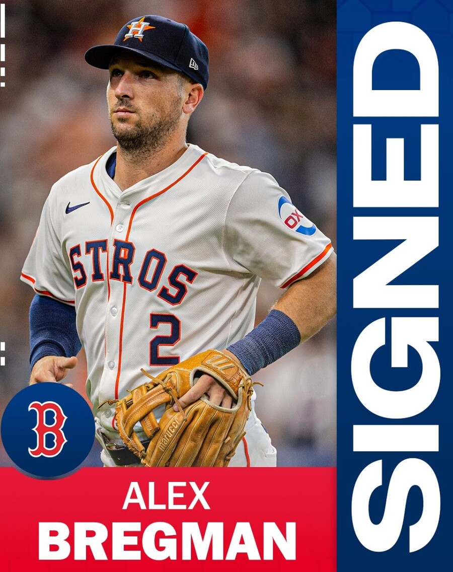 ▲ 알렉스 브레그먼이 보스턴 레드삭스행을 결정지었다. ⓒMLB네트워크