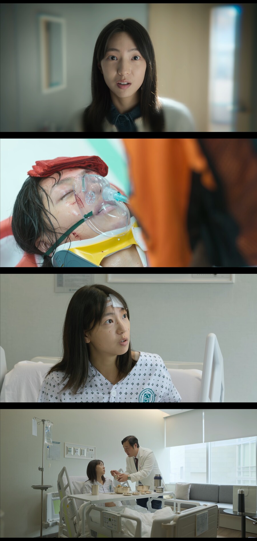 '중증외상센터' 박정윤, '유림핑' 딸이었다…"父 윤경호, 편하게 해줘서 감사"