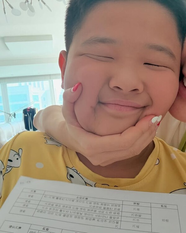 장영란, 아들 성적표 공개하며 감동의 도가니…"엄마가 더 잘할게"