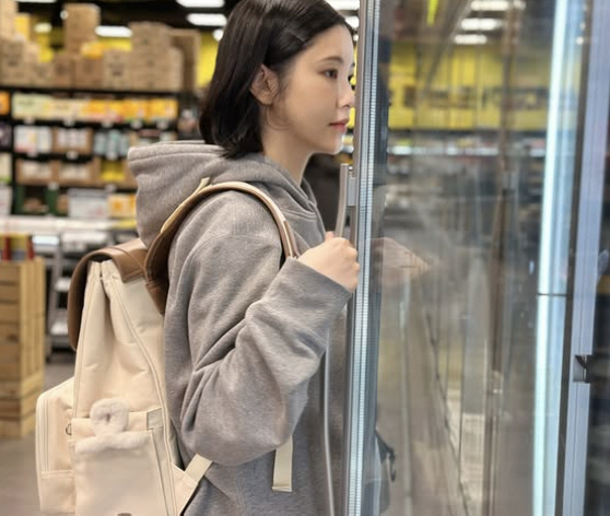 '에릭♥' 나혜미, 만삭에 가족 나들이 포착..'D라인 실종' 올봄 둘째 출산 맞아?