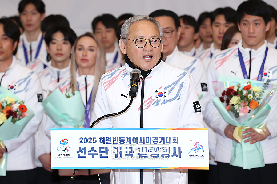 [포토S] 인사말 하는 유인촌 장관