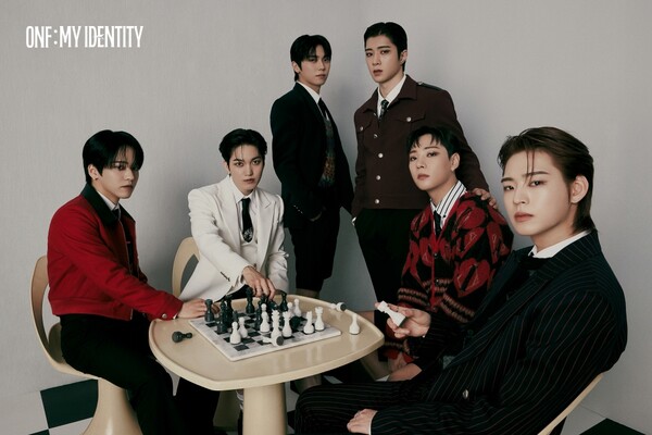 ▲ 18일 정규 2집 파트1 앨범 'ONF:마이 아이덴티티'를 발표하는 온앤오프. 제공|WM엔터테인먼트