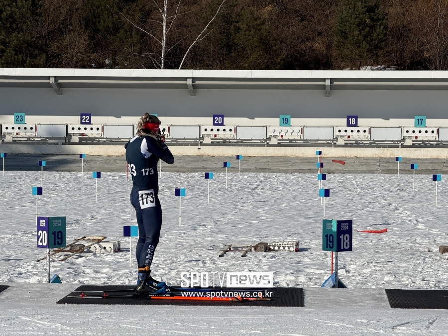 여자 7.5㎞ 스프린트 경기 예카테리나 압바꾸모바