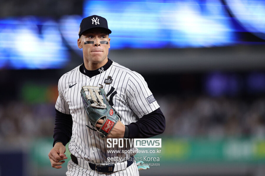 ▲ 오타니 쇼헤이에 밀려 MLB 네트워크 선정 현시점 선수 랭킹에서 2위로 밀린 애런 저지. 이에 대해 동의하지 않는 사람들도 있다