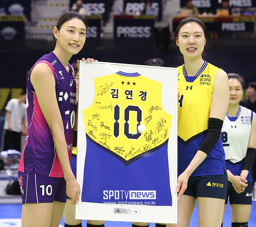 ▲ 김연경 양효진 ⓒ곽혜미 기자