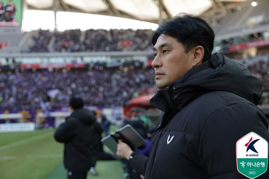 ▲ 유병훈 FC안양 감독. ⓒ한국프로축구연맹