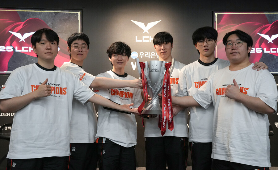 ‘제우스-바이퍼 캐리’ 한화생명, 젠지 격파…‘LCK컵 초대 챔피언’ 영광