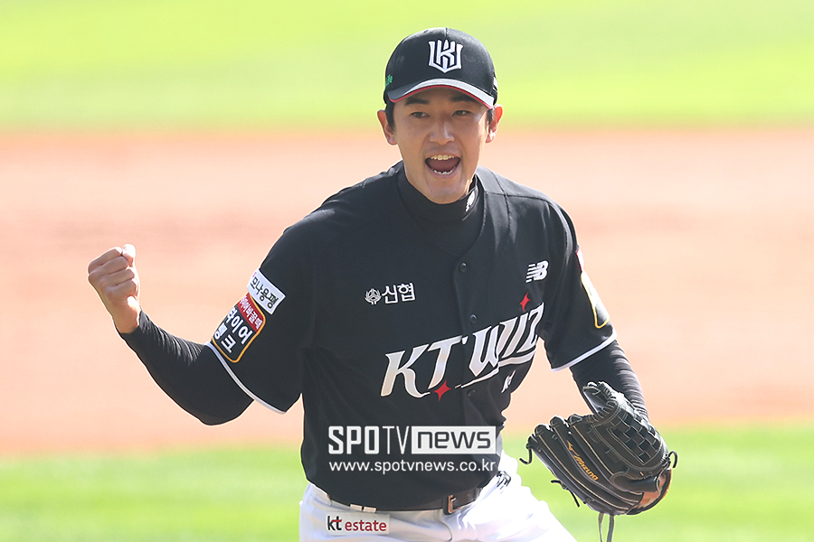 '고영표 3이닝 무실점+허경민 2안타' kt, 삼성에 8-1 대승