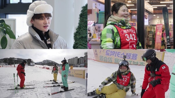 박서진·효정 남매, 첫 스키 도전…"천국에 와 있는 듯"(살림남)