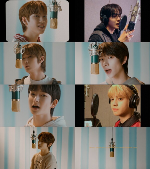 ▲ 아크가 지난 26일 차기 앨범 수록곡 '나이트 라이프'의 스튜디오 세션 영상을 공개해 팬들에게 큰 호응을 얻고 있다. 제공|미스틱스토리