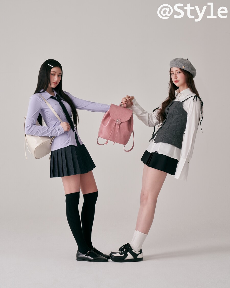 ▲ 피프티 피프티 문샤넬, 아테나. 제공| 앳스타일