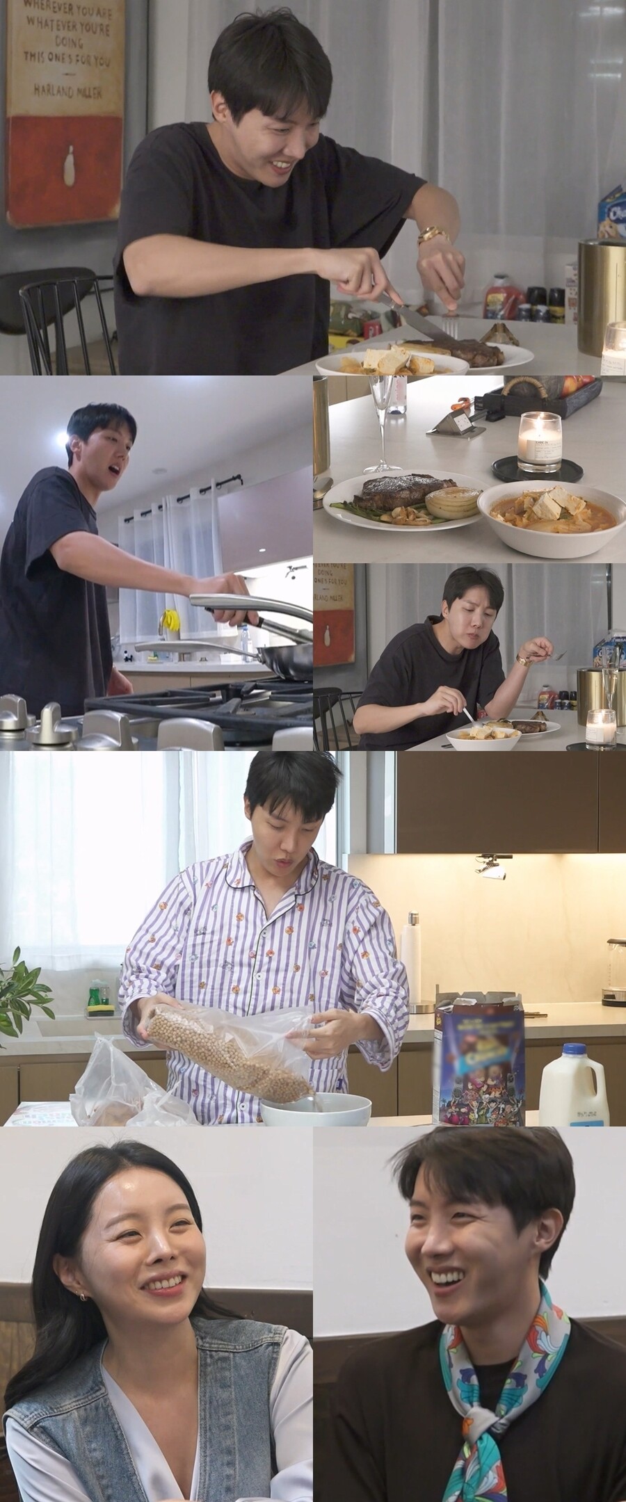 BTS 제이홉, '붕어빵 미소' 친누나 공개…'월클 흥부자'의 남동생 모드('나혼산')