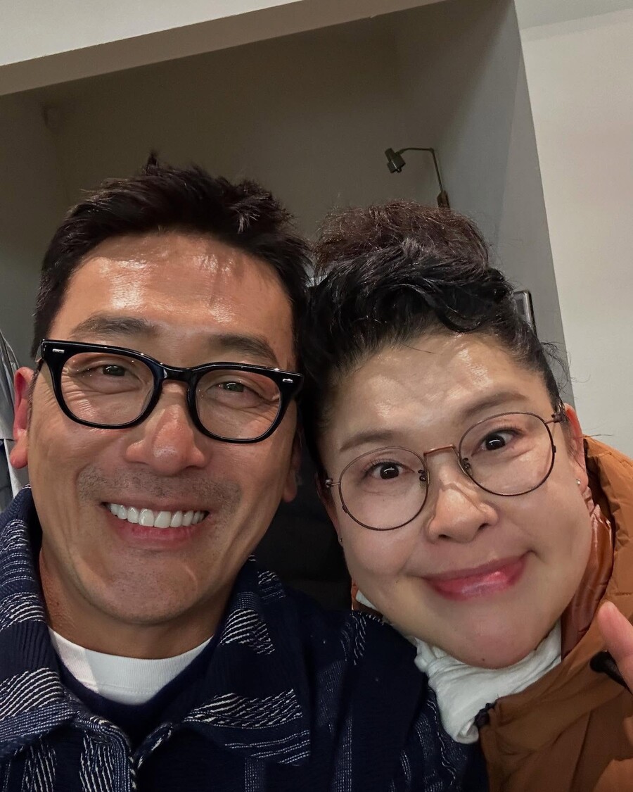 이영자, 황동주 아닌 하정우 만났다 "함께한 저녁 너무나 훌륭해"
