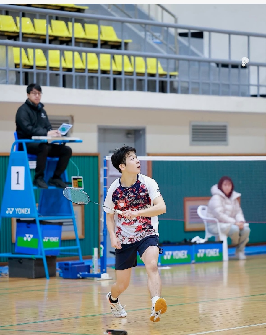 대한민국 장애인 배드민턴 국가대표 조나단 선수 ⓒ조나단선수