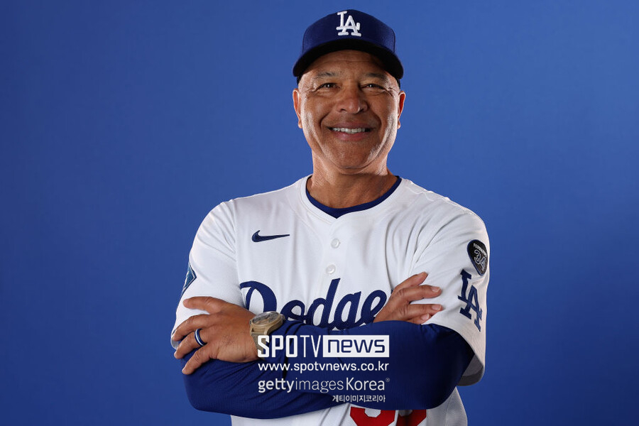 ▲ LA다저스에서 10번째 시즌을 맞이한는 데이브 로버츠 감독.