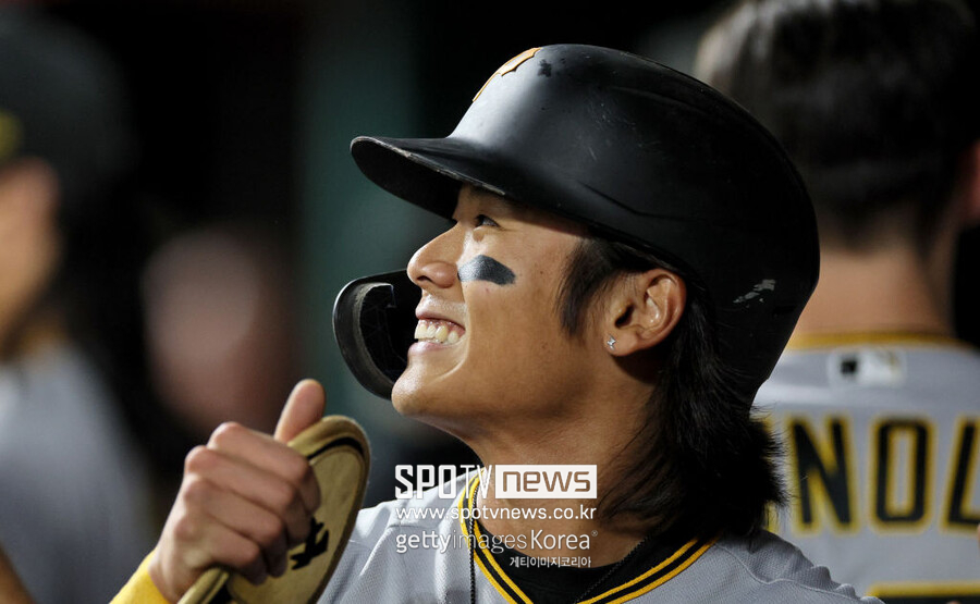 '이정후 못지않다' 배지환 2안타→타율 0.615 폭발…메이저리그 잔류 청신호