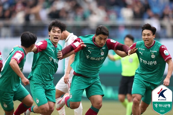 '4경기 4골' 주민규 미친 결정력, 황선홍 향한 끝없는 질문 효과…홍명보 향한 무력 시위는 덤