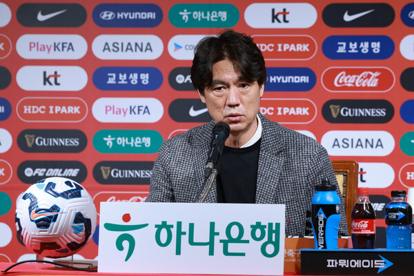 "손흥민, 이재성 있어"…양민혁-양현준-엄지성 젊은피 시험 홍명보 "공격적-능동적인 모습 보고파"