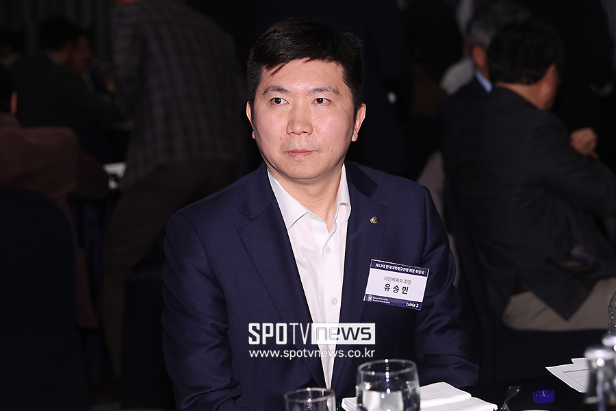 ▲ 대한체육회 유승민 회장 ⓒ곽혜미 기자