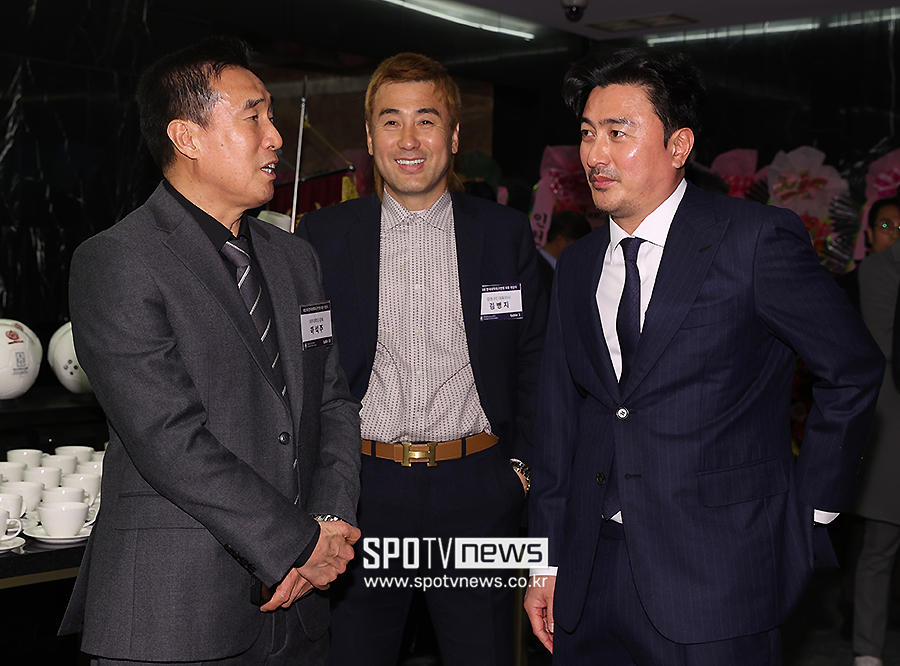 [포토S] 하석주-김병지-안정환, '오랜만에 한자리에'
