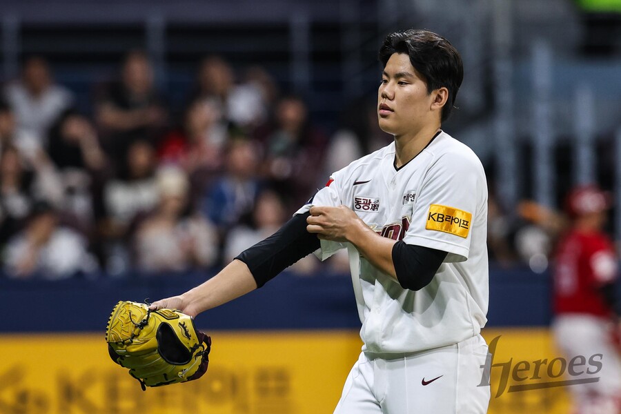 '박찬호 조카' 김윤하, 4이닝 1실점 호투…키움 '3선발' 테스트 합격점