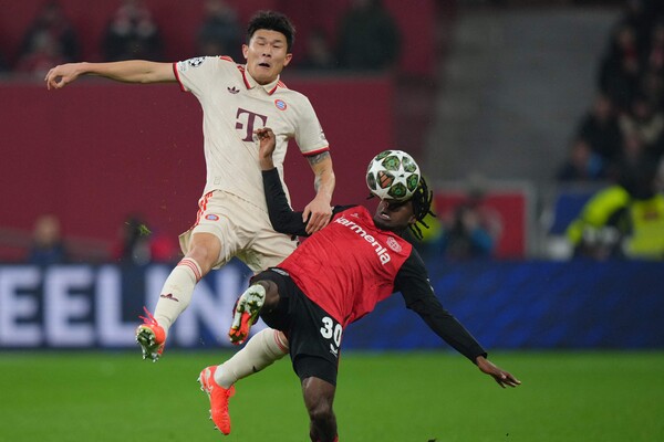 '무결점 수비' 괴물 김민재, UCL 16강 2차전 베스트11 선정…UEFA는 다른 선택 '서운해'