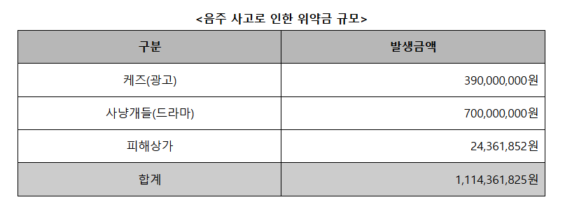 ▲ 김새론 채무액. 제공ㅣ골드메달리스트