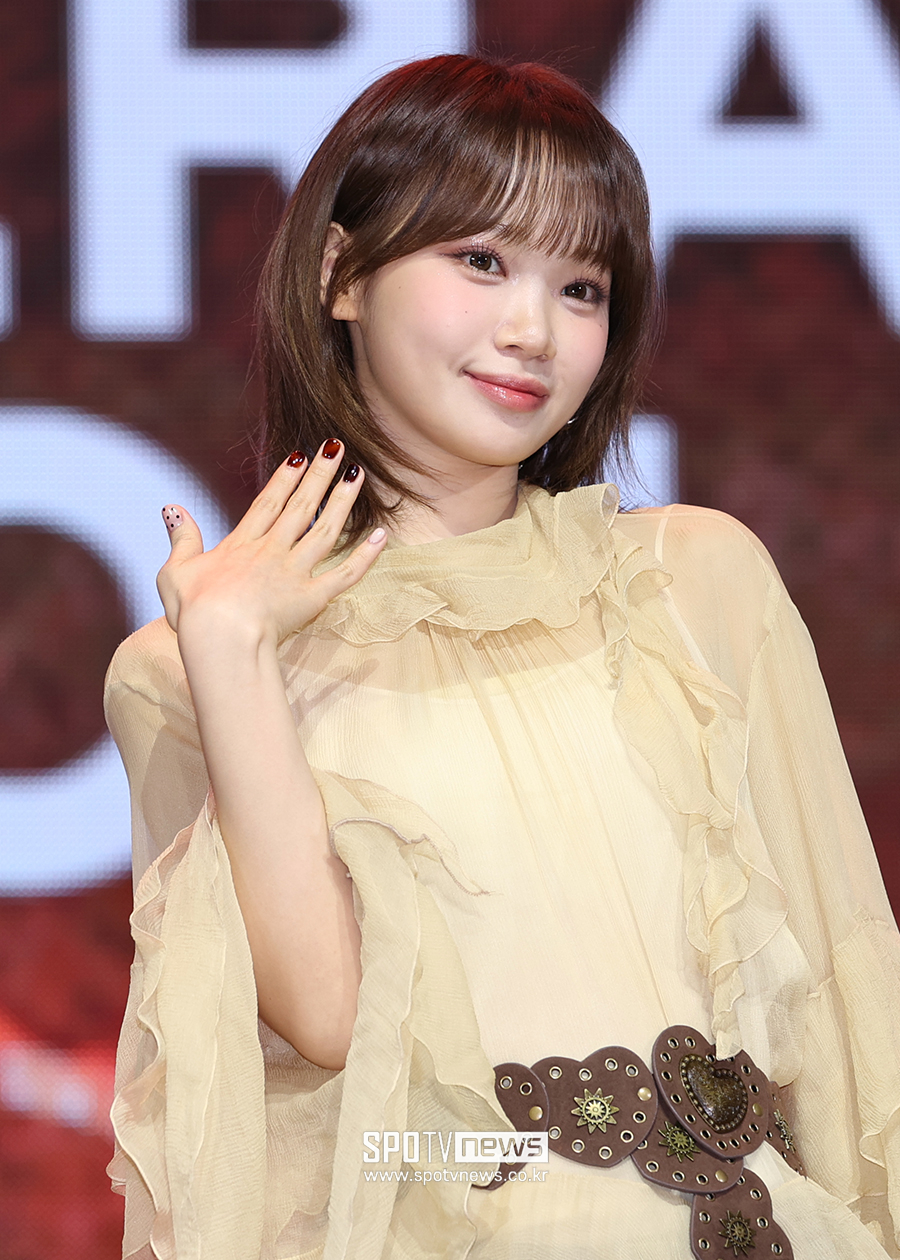 [포토S] 르세라핌 김채원, '깜찍해!'