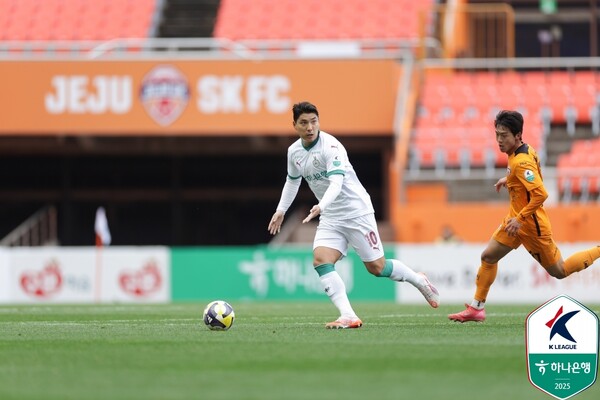 '결정력 미쳤다' 홍명보호 승선 대전 주민규, 리그 5호, 제주에 3-1 승리 견인…득점 단독 1위 질주