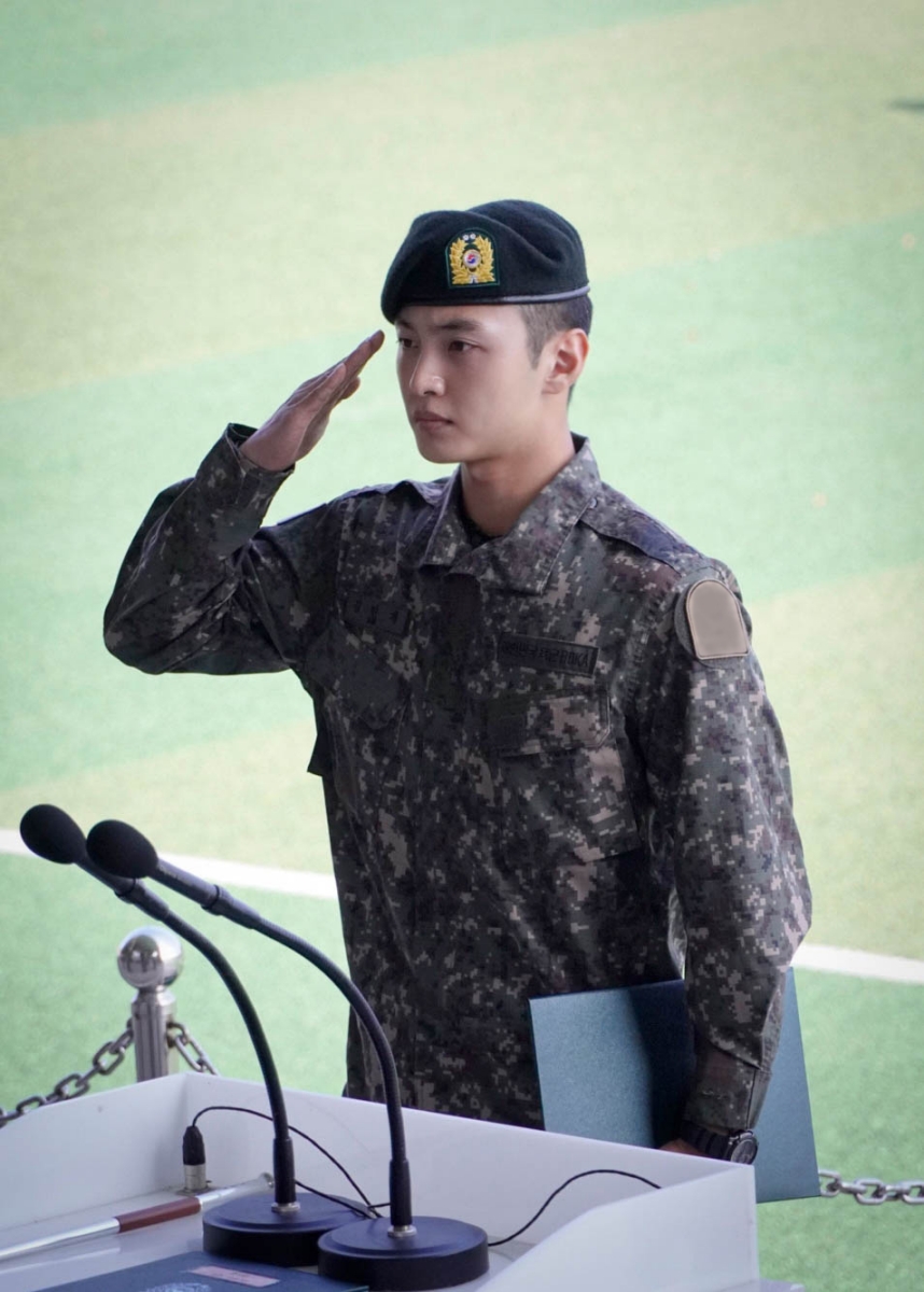 김민재, 오늘(17일) 군악대 만기 전역…"귀중한 경험, 사랑에 보답할 것"