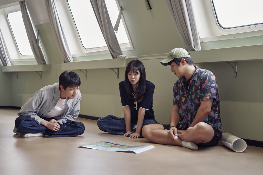 ▲ 진, 지예은, 기안84. 제공| 넷플릭스 '대환장 기안장'
