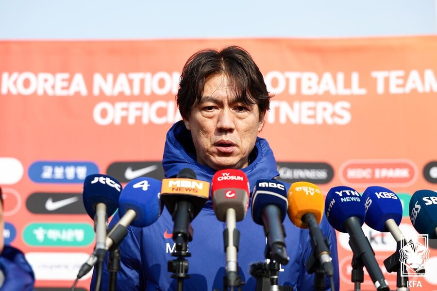 ▲ 홍명보 감독 ⓒ대한축구협회