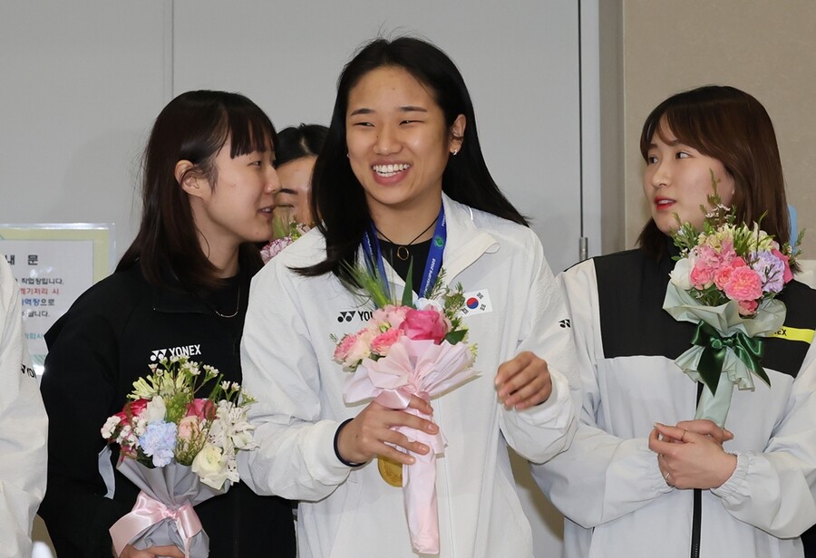 ▲ 아직 전성기가 아니라는 안세영이 얼마나 더 많은 대회를 우승할 것인지가 올해 남아 있는 대회들을 흥미롭게 보는 관전 포인트다.  ⓒ연합뉴스