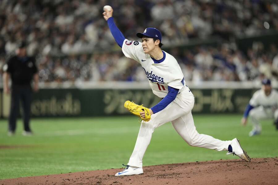 ▲ LA 다저스 사사키 로키. ⓒ 연합뉴스/AP