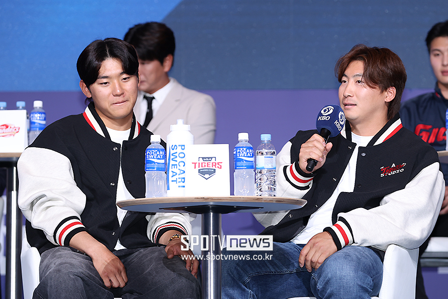 ▲ 김도영 나성범 ⓒ곽혜미 기자