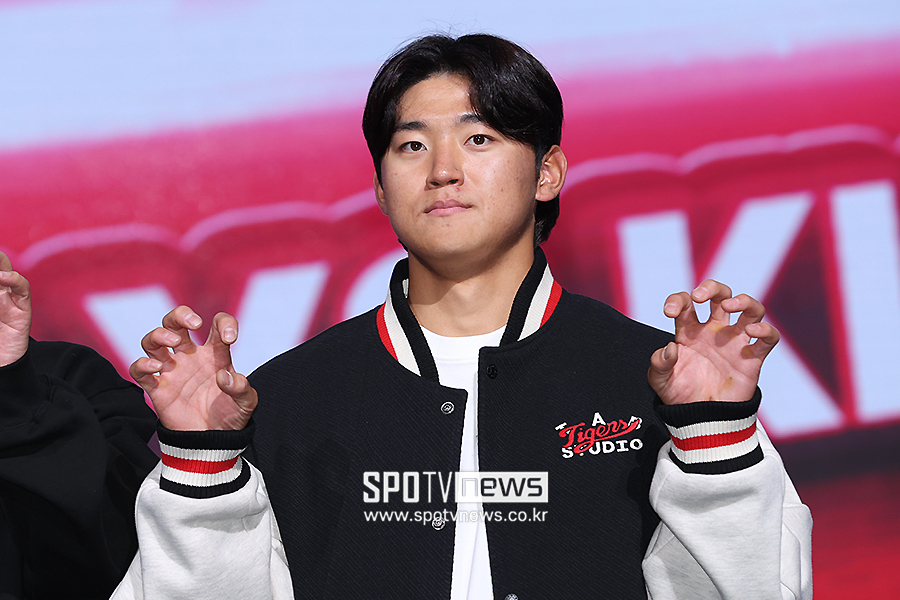 ▲ 건강하게 돌아오겠다고 팬들에게 다짐한 김도영 ⓒ곽혜미 기자
