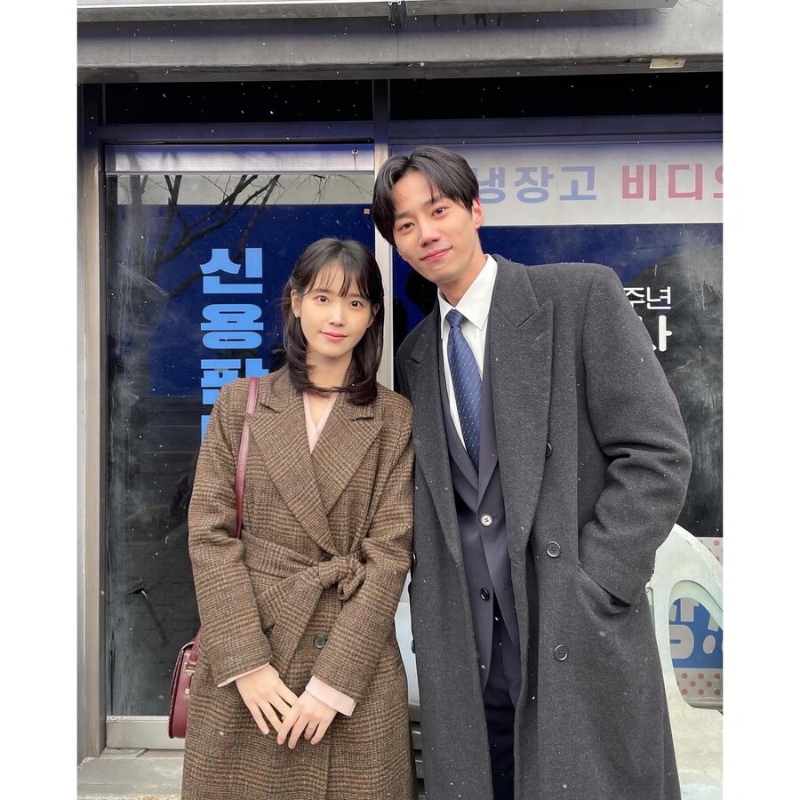 ▲ 아이유(왼쪽), 이준영. 출처ㅣ이준영 인스타그램