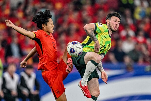 ▲ 중국은 사우디아라비아에 0-1, 호주에 0-2로 패하며 A조 꼴찌에서 벗어나지 못했다.  ⓒ연합뉴스/AFP