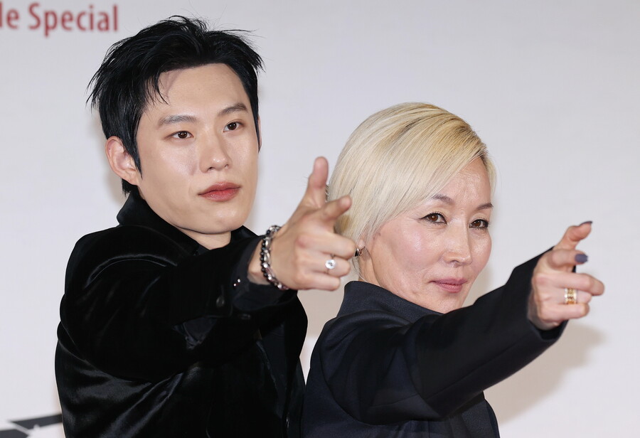 ▲ '파과' 김성철 이혜영.  ⓒ연합뉴스