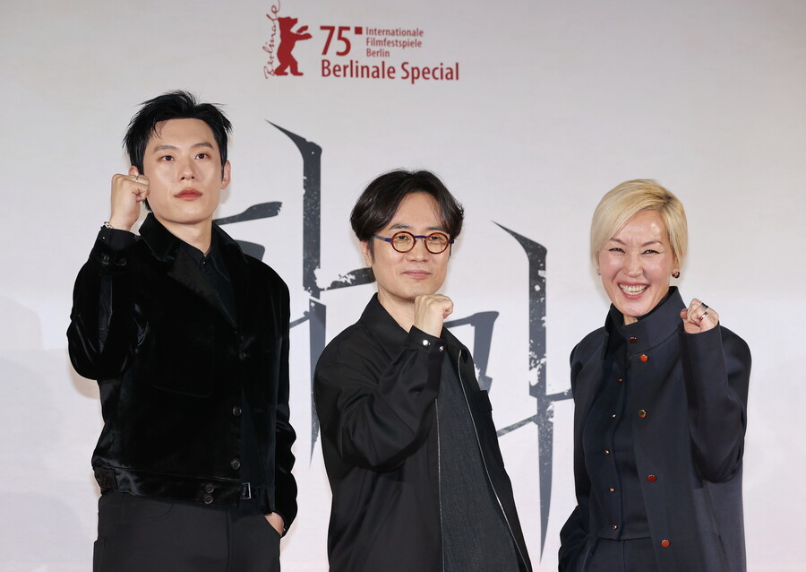 ▲ '파과' 제작보고회.  ⓒ연합뉴스