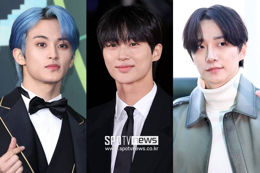 ▲ NCT 마크, 변우석, 이준호. ⓒ곽혜미 기자