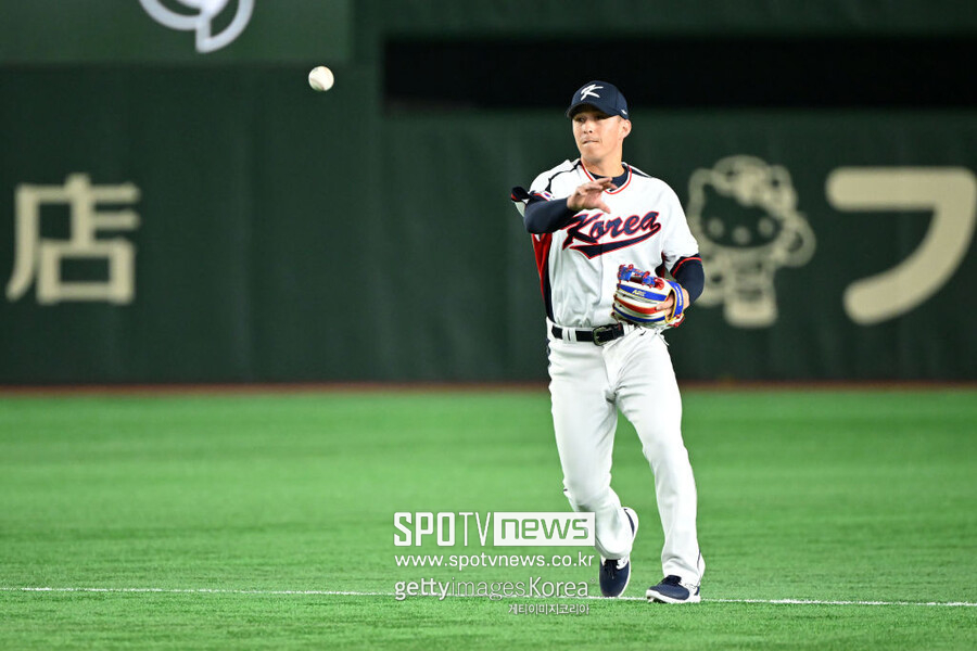 ▲ 2023년 WBC에 한국 국가대표로 참석했던 토미 에드먼.