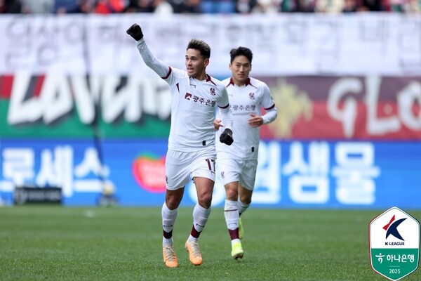 ▲ 대전 하나시티즌과 광주FC가 치열한 공격 축구로 겨뤘다. ⓒ한국프로축구연맹