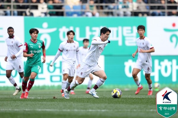 ▲ 대전월드컵경기장에서 열린 대전 하나시티즌-광주FC의 K리그1 6라운드. ⓒ한국프로축구연맹