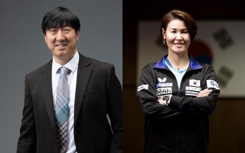 ▲ 오상은(왼쪽)·석은미 감독이 이끄는 한국 탁구대표팀은 첸나이 대회에서 금메달 3개를 수확해 시즌 초반 국제대회 부진 흐름에서 벗어났다. ⓒ연합뉴스