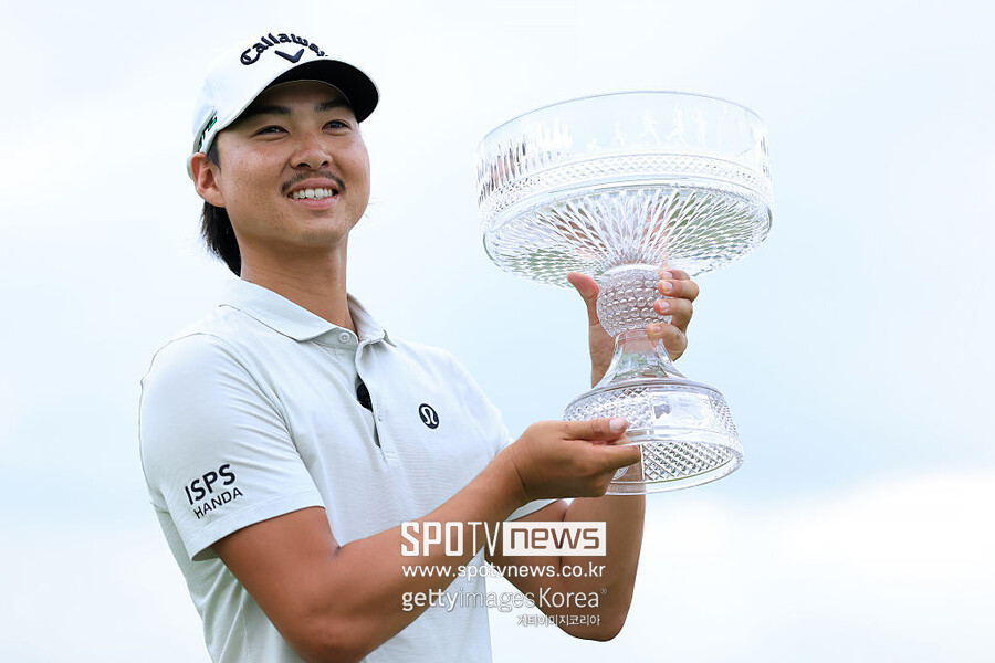 '이민지 동생' 이민우, 세계랭킹 1위 셰플러 1타차 제치고 생애 첫 PGA 투어 우승