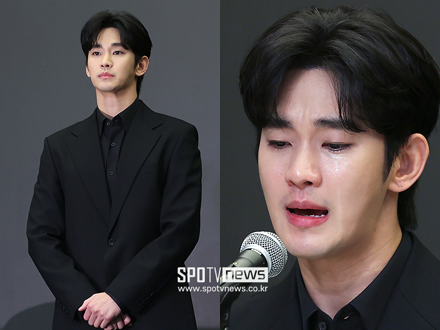 '소아성애자-미성년자 그루밍 아냐' 통곡의 눈물 흘린 김수현…"사실이 아닌 것, 인정할 수 없어"