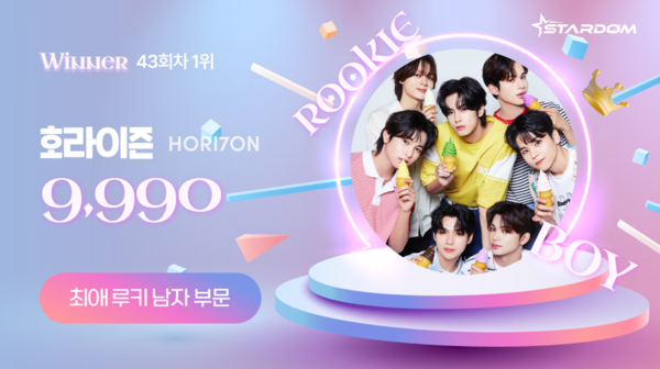 호라이즌, 스타덤 '최애 루카 아이돌' 1위…엔싸인 2위